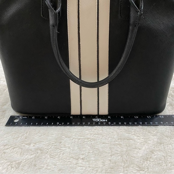 Miztique Black with Racer-Stripe Handbag Zipper Purse - Picture 10 of 13